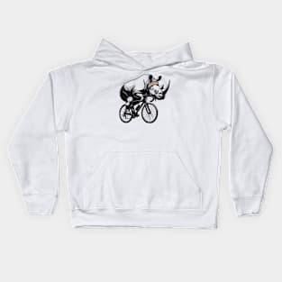 Cycling Rhino Kids Hoodie